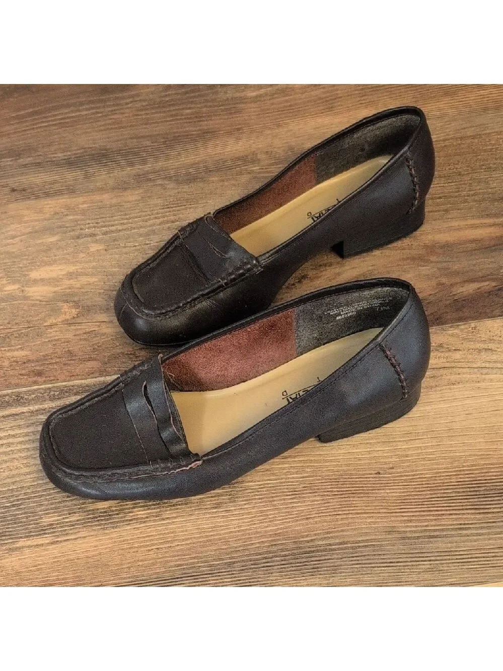 Coup D'Etat LTD Classic Brown Leather Loafers 7.5